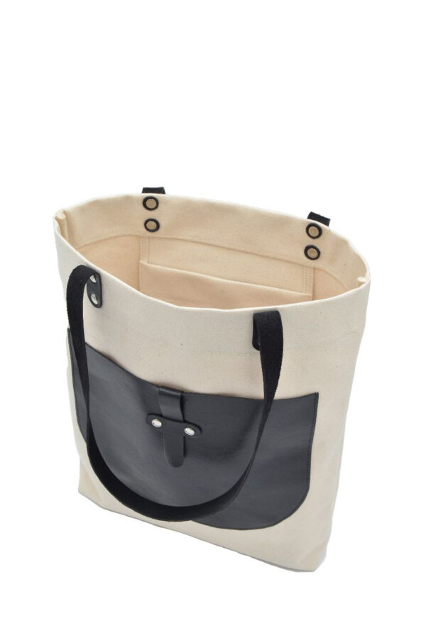 LEATHER WITH CANVAS - Image 2