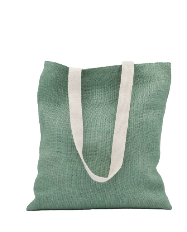 JUTE BAG GREEN - Image 2
