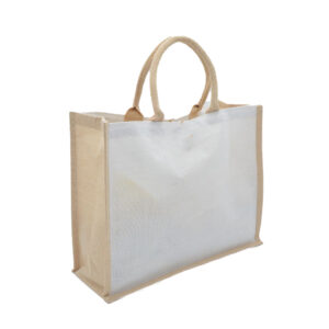 JUTE BAG WHITE