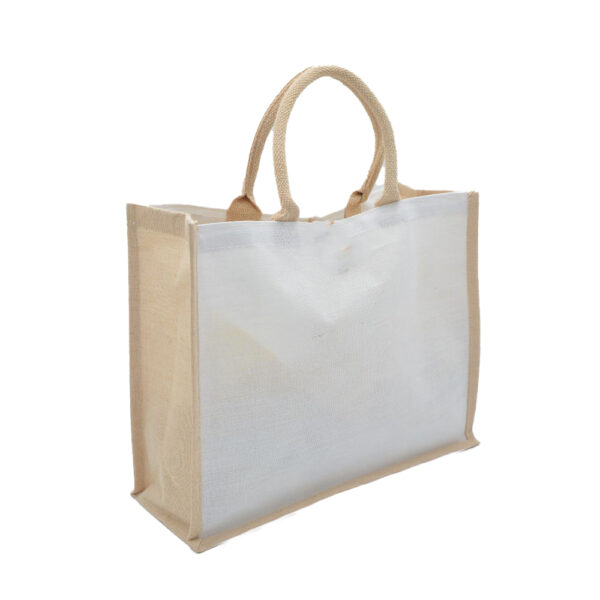 JUTE BAG WHITE