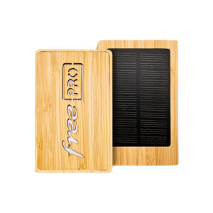 solar powerbank bamboo